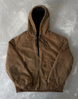 Carhartt Hooded Jacket Brown